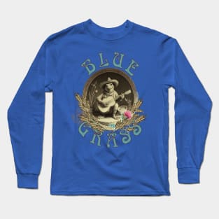 Blues Frog, bluegrass Long Sleeve T-Shirt